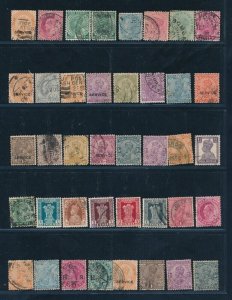 D389895 India Nice selection of VFU Used stamps