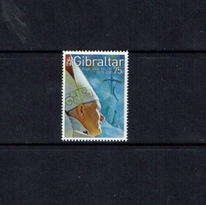 Gibraltar: 2005 Pope John Paul, Commemoration, MNH