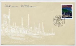 Canada First day cover #1613, Vancouver Skyline