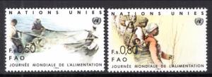 UN Geneva 122-123 MNH VF