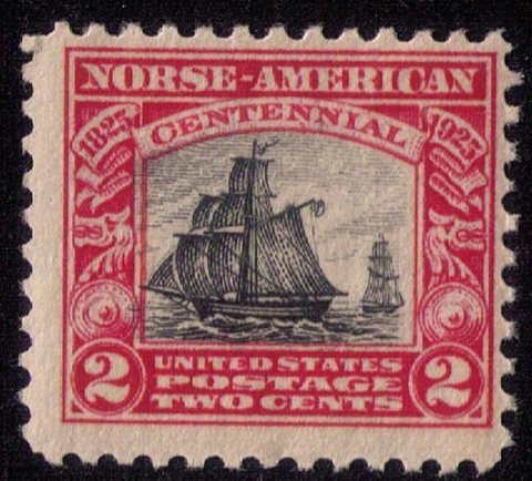 US SCOTT #620 MNH OG NORSE AMERICAN F-VF