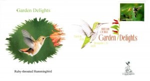 Garden Delights FDC w/ Digital Color Pictorial (DCP) cancellation  #2 of 4