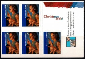 Australia 2006 Christmas $1.05 International Self-adhesive Mint Sheetlet