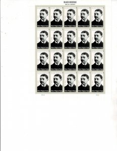 Robert Robertson Taylor Black Heritage Forever US Postage Sheet #4958 VF MNH