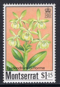 Montserrat 555 Flowers MNH VF