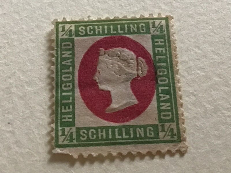 Heligoland  1869 - 1875 unused no gum stamp A19147