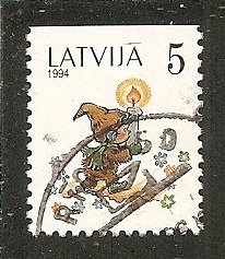 Latvia    Scott   389   Fairy Tale      Used