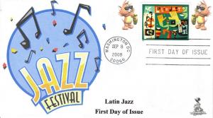 Latin Jazz First Day Cover, from Toad Hall Covers! #2