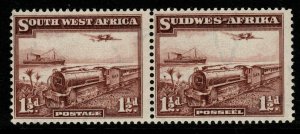 SOUTH WEST AFRICA SG96 1937 1½d PURPLE-BROWN MTD MINT