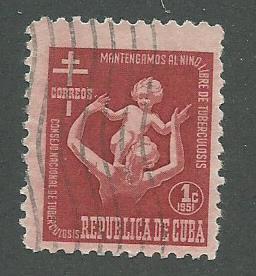 1951 Cuba Scott Catalog Number RA13 Used