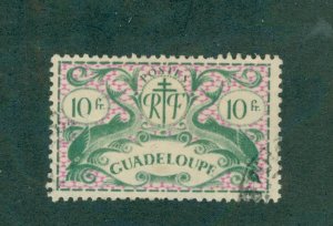 Guadeloupe 184 USED BIN $0.65