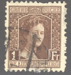 Luxembourg, Scott #109, Used