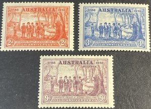 AUSTRALIA # 163-165-MINT NEVER/HINGED--COMPLETE SET--1937(lotE)
