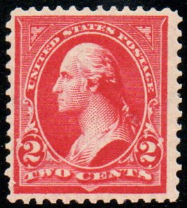 USA #279B VF OG LH, terrific color!