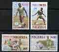 NIGERIA  - 1998 - Football World Cup - Perf 4v Set - Mint Never Hinged