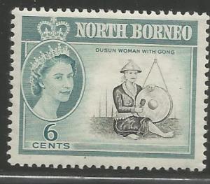 NORTH BORNEO, 283, H, GONG