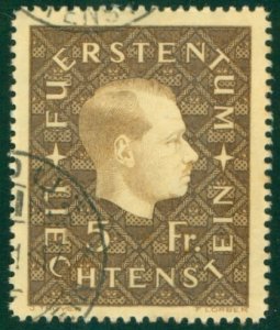 LIECHTENSTEIN 159 USED (RL) 5266 CV $27.50 BIN $12.00