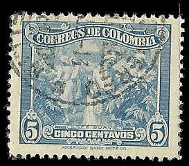 Colombia - #574 - USED - SCV-0.25