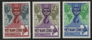 South Vietnam Scott 278-280 MNH**  set