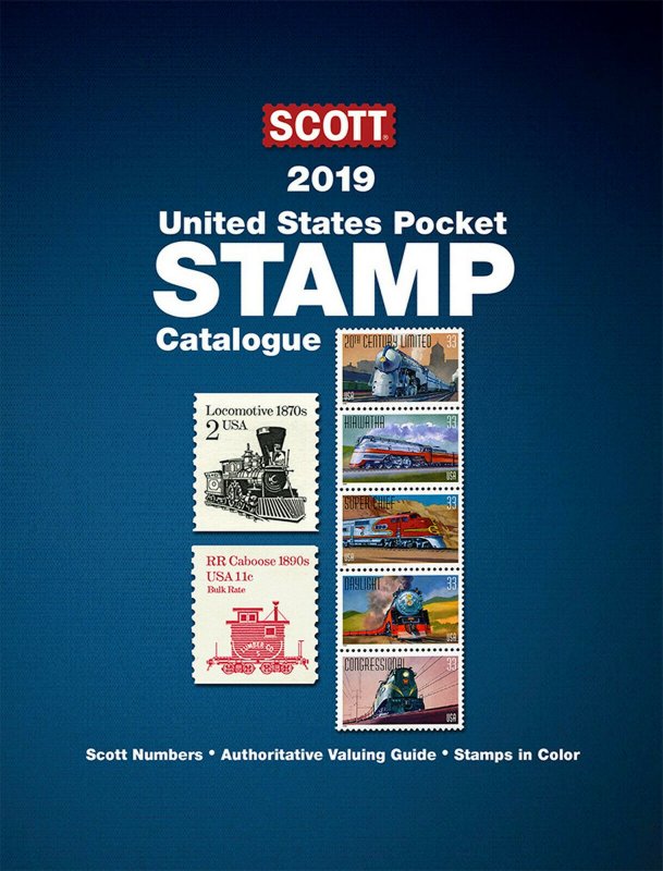 Scott 2019 United States Pocket Stamp Catalog / US Guide