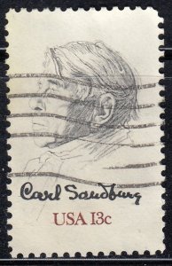 United States 1978 Sc#1731 Carl Sandburg, by William A. Smith, 1952 Used