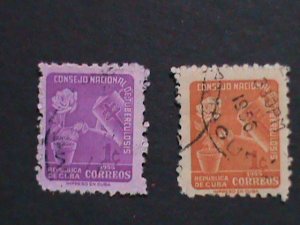 ​CUBA-VERY OLD CUBA STAMPS USED- VF WE SHIP TO WORLD WIDE WE COMBINED SHIPPING