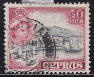 Cyprus 175 Kyrenia Harbour 1955