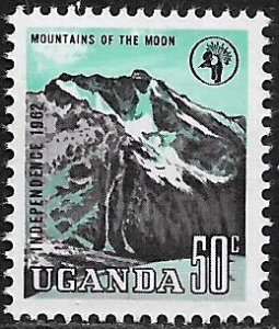 Uganda #88 MNH Stamp - Independence - Mountains of the Moon