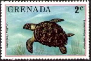 Hawksbill Turtle, Grenada stamp SC#694 MNH