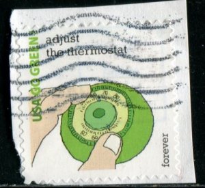 4524o US (44c) Go Green: adjust thermostat SA, used on paper