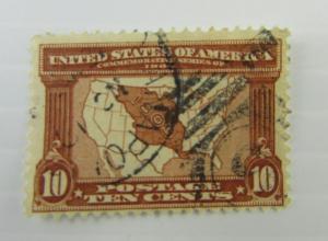 United States SC #327 Louisiana Purchase Expo 1904  used stamp