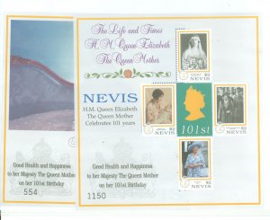 Nevis #1287-1288  Single (Complete Set) (Queen)