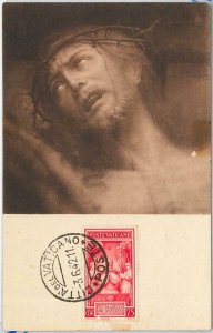 57322 - VATICAN Vatican - POSTAL HISTORY: MAXIMUM CARD 1942 - ART RELIGION-