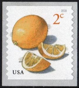SC#5256 2¢ Meyer Lemons Coil Single (2018) SA