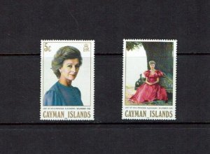 Cayman Islands: 1988, Visit of Princess Alexander, MNH Set.