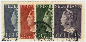 Netherland Stamps # 278-81 Used VF Scott Value $49.00