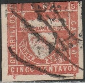 Peru #19 Used  From 1871