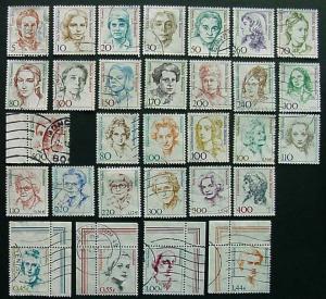 Packet, Germany, 30 Different Famous Women, Used