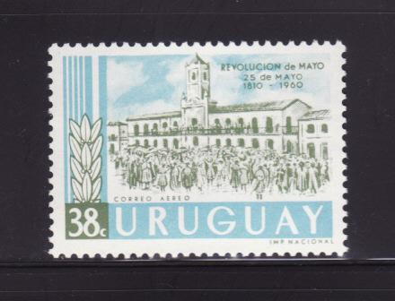 Uruguay C208 MNH May Revolution (A)