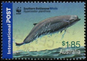 Australia 2537 - Used - $1.85 Southern Bottlenose Whale (WWF) (2006) (cv $3.10)