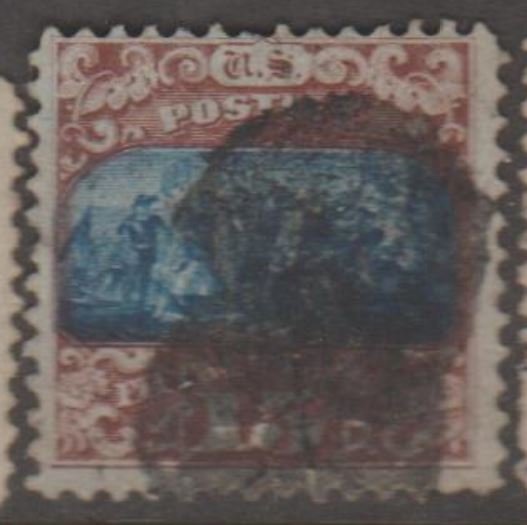 U.S. Scott #119 Columbus Landing Stamp - Used Single