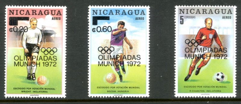 R32930 NICARAGUA C786-8 MH  BIN $2.00