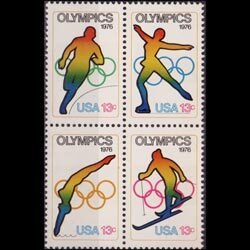 U.S.A. 1976 - Scott# 1698a Olympics Set of 4 NH