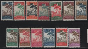 NEW CALEDONIA    J19-J31   MINT HINGED SET