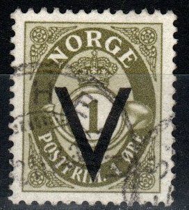 Norway #220 F-VF Used CV $6.00 (X468)