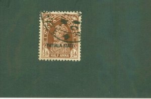 NABHA  INDIAN STATE O41 USED BIN $0.50