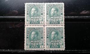 Canada #MR1 MNH block e192.3644