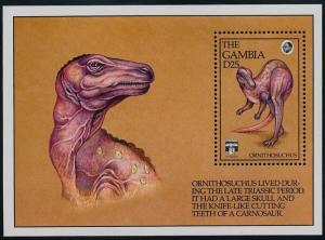 Gambia 1292 MNH Dinosaurs