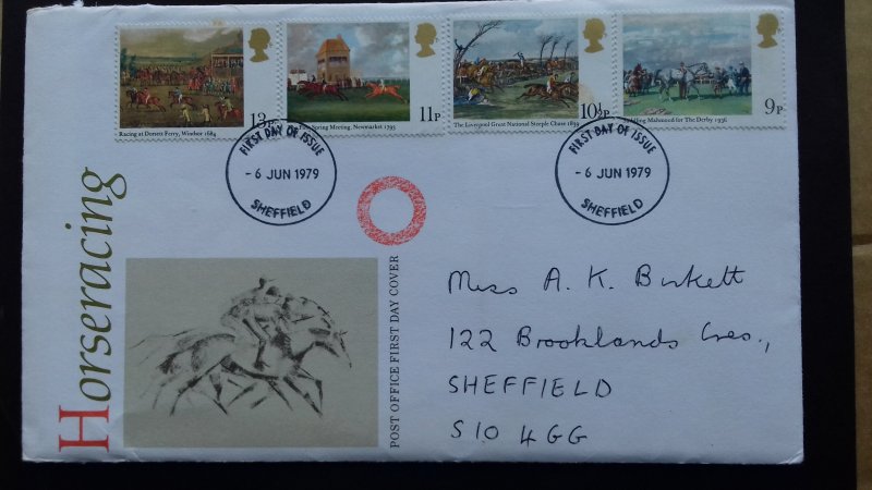 Great Britain 1979 The 200th Anniversary of the Derby FDC