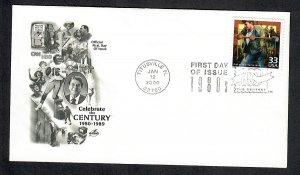 3190k Celebrate the Century Fall of Berlin Wall Unaddressed ArtCraft FDC